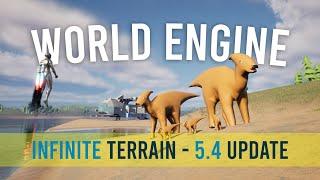 World Engine - Infinite Terrain Generator Plugin - Unreal Engine 5.4 Update