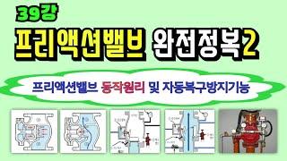 39강) 프리액션밸브 완전정복2/ 프리액션밸브 동작원리/ 프리액션밸브 자동복구 방지기능/ PORV 동작원리