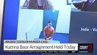 Katrina Baur Pleads Not Guilty In Connection To Elijah Vue's Death