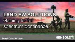 HENSOLDT Land EW Solutions – Striving for spectrum dominance