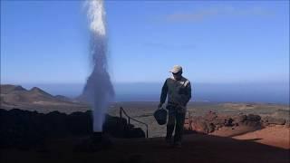 El Geiser del Islote de Hilario Montaña del Fuego Timanfaya