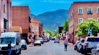 A Look At Water Street, Downtown Santa Fe, New Mexico