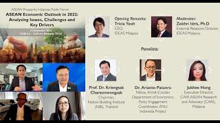 ASEAN Economic Outlook in 2022: Analysing Issues, Challenges and Key Drivers