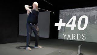 40 MORE YARDS // DRIVER FITTING Mid Handicap Player