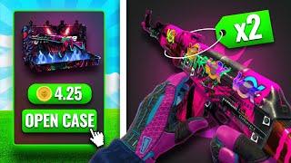 DOUBLING my Balance with Case Battles on HELLCASE! (0.01% chance)