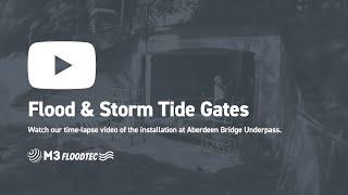 M3 Floodtec Flood & Storm Tide Gates (Aberdeen)