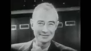 Oppenheimer - Interview with J  Robert Oppenheimer  RARE