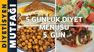 5 GÜNLÜK DİYET MENÜSÜ | 5. GÜN | Diyetisyen Andaç Yeşilyurt