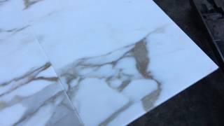 Calacatta Gold Marble Tiles 12x24 Polished Marble Tiles