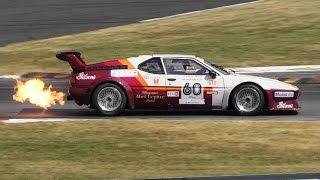 1979 BMW M1 ProCar Sound on Track & Spitting Massive Flames!!