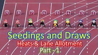 Seeding and Draws in Track Events- Part 1