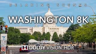 Driving Washington DC 8K Dolby Vision