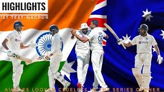 IND v AUS | NAGPUR | 1st TEST | JADEJA-ASWIN TAKES 5-FER | ROHIT SCORES TON | AXAR SHOWS HIS CLASS