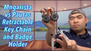 Mngarista vs Pautas Retractable Key Chain and Badge Holder