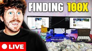 FINDING 1,000X MEME COINS LIVE! LIVE TRADING SOLANA COINS! LIVE TRADING MEME COINS