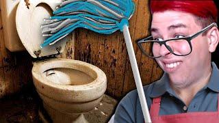 WAS ZUM... haben die sich bei DIESEM SPIEL gedacht? | Toilet Management Simulator