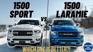 2022 RAM 1500 SPORT vs 2022 RAM 1500 LARAMIE! | Which One Is The BETTER Choice?!