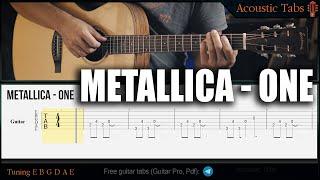 METALLICA - ONE  Fingerstyle Guitar + tabs