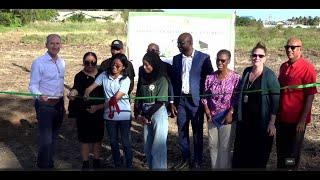 The Sod Turning Ceremony for the new Science and Technology Building