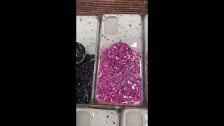 Glitter mobile back cover with pop socket | #Celltophone