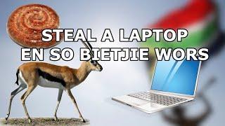 Steal a laptop en 'n bietjie wors song | Mandoza - Nkalakatha Parody