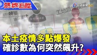 本土疫情多點爆發 確診數為何突然飆升?【熱線追蹤】