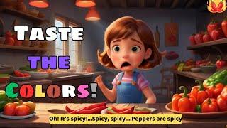 Taste  the Colors! Song for kids | SiSi Kids TV