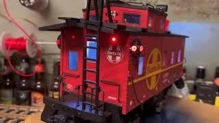 Aristocraft G Scale Santa Fe Caboose! 1/16/22