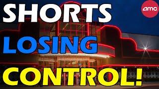 AMC SHORTS LOSING CONTROL! Short Squeeze Update