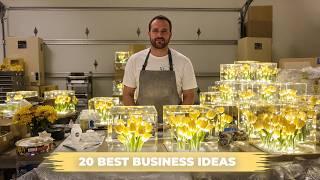 20 BEST BUSINESS IDEAS 2025 LOW INVESTMENT