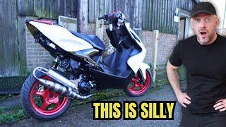 I'M BUILDING THE UK'S FASTEST STREET LEGAL MOPED