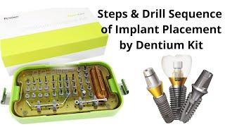 Basic #dental  #implantology  Course- Dentium implant Superline kit, Drill sequence and Review