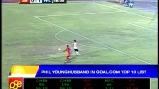 Phil Younghusband in Goal.com Top 10 list