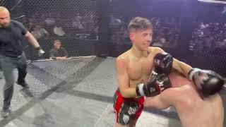 Elite Combat MMA fight, Harvey Nickols V Dylan Bolton  3