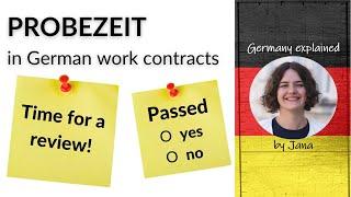 "Probezeit" in German work contracts: What is it and why does it exist? #HalloGermany