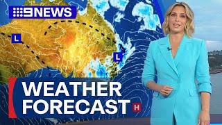 Australia Weather Update: Ex-Tropical Cyclone Alfred now a tropical low | 9 News Australia