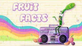 The Vegetable Plot | "Fruit Facts" | Animated lyric video | Funny kids rap song about fruit