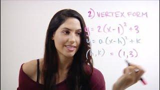 How to Find the Vertex of a Parabola (NancyPi)