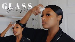 GLASS SKIN CARE ROUTINE | UPDATED CLEAR SKIN CARE ROUTINE | DOMINIQUE DOOLEY