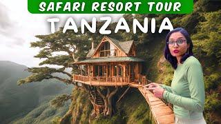 Safari Resort on the RIM OF A CRATER: Ngorongoro Crater Lodge