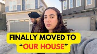 Finally moved to "OUR HOUSE" | Big relief | After 3 months of staying in AIRBNB | Canada vlogs