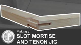 Can you cut perfect Bridle Joints on the Table Saw? / Making a Simple Slot Mortise and Tenon Jig