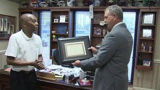 Activist honors Sheriff Chuck Wright