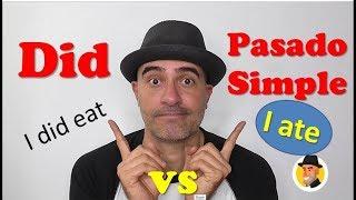 Did vs Pasado Simple ¿ Cuál usar? / Alejo Lopera Inglés