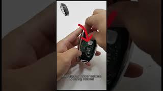 How to install an upgraded smart LCD touch screen car key #carkeys #carkeyupgrade #car