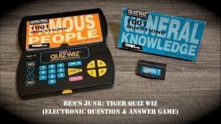 Oddity Archive: Episode 196.5 – Ben’s Junk: Tiger Quiz Wiz