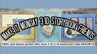 Stamping LIVE 3.10 Storybook Friends FREE Weekly Kit