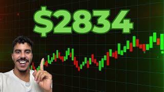 $2834 Live  Trading Apex Trader Funding prop firm Road to 20 Pa Funded accounts