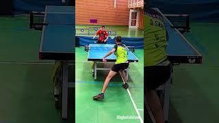 Forehand Smash   Short pips #tabletennisstrokes