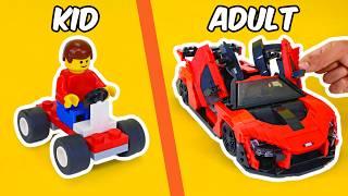 KID vs ADULT LEGO builder...